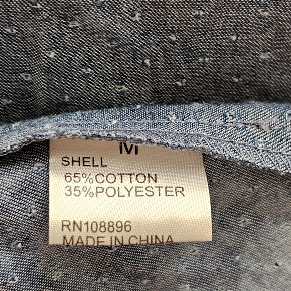 For Her NYC Goth Coquette Grunge Romantic Dress Wash Blue "The Takeover" Size M - Picture 11 of 15